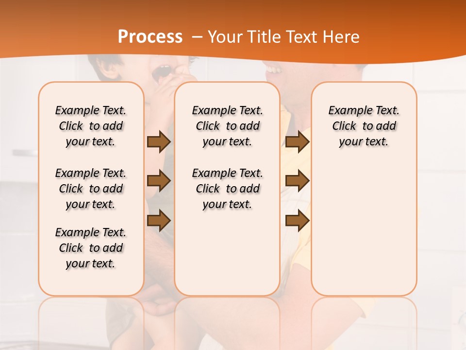 Kitchen Home Counter PowerPoint Template