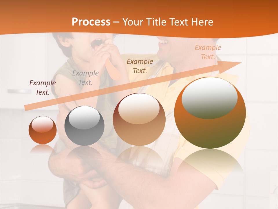 Kitchen Home Counter PowerPoint Template