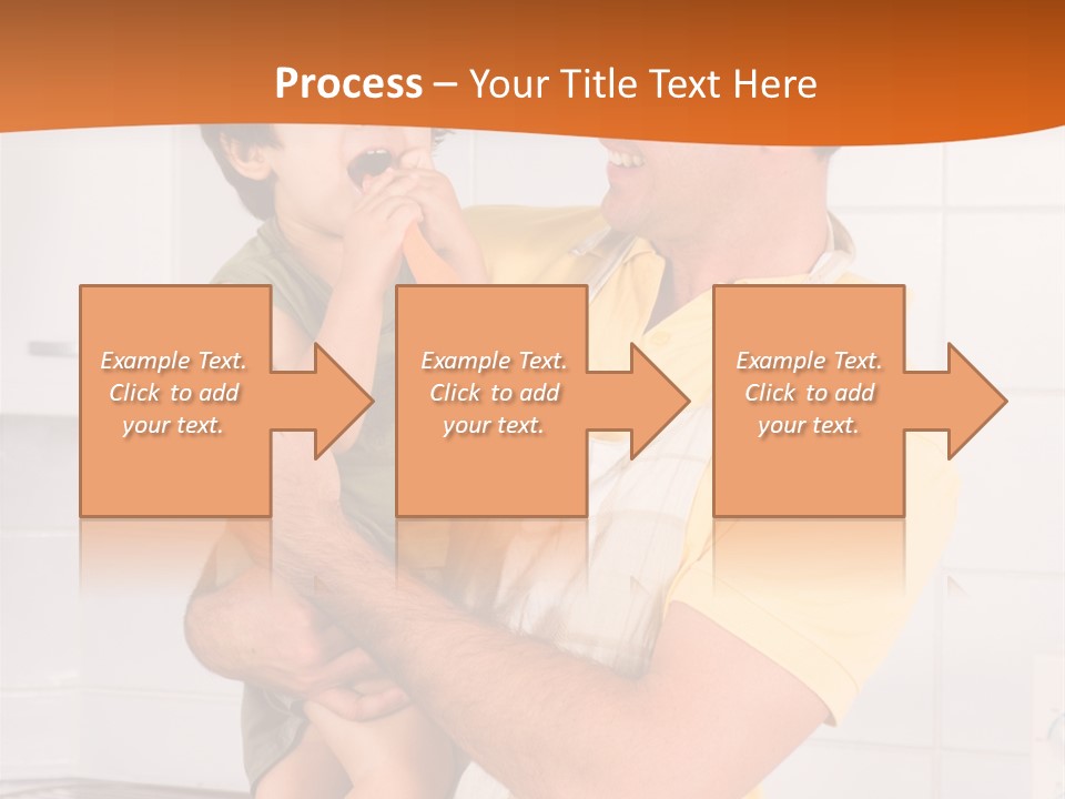 Kitchen Home Counter PowerPoint Template