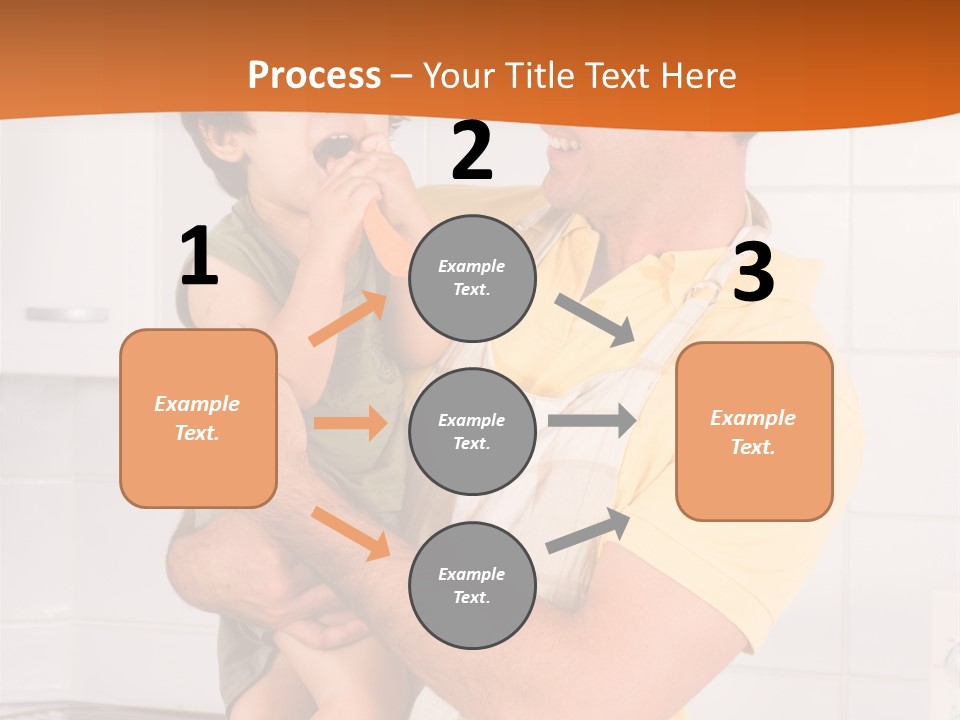 Kitchen Home Counter PowerPoint Template