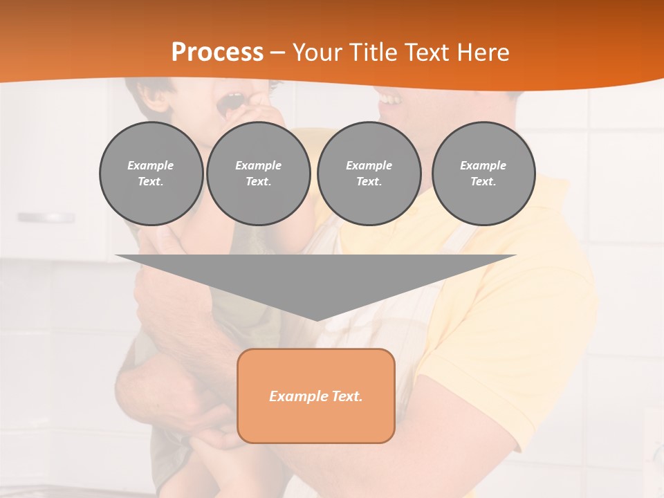 Kitchen Home Counter PowerPoint Template