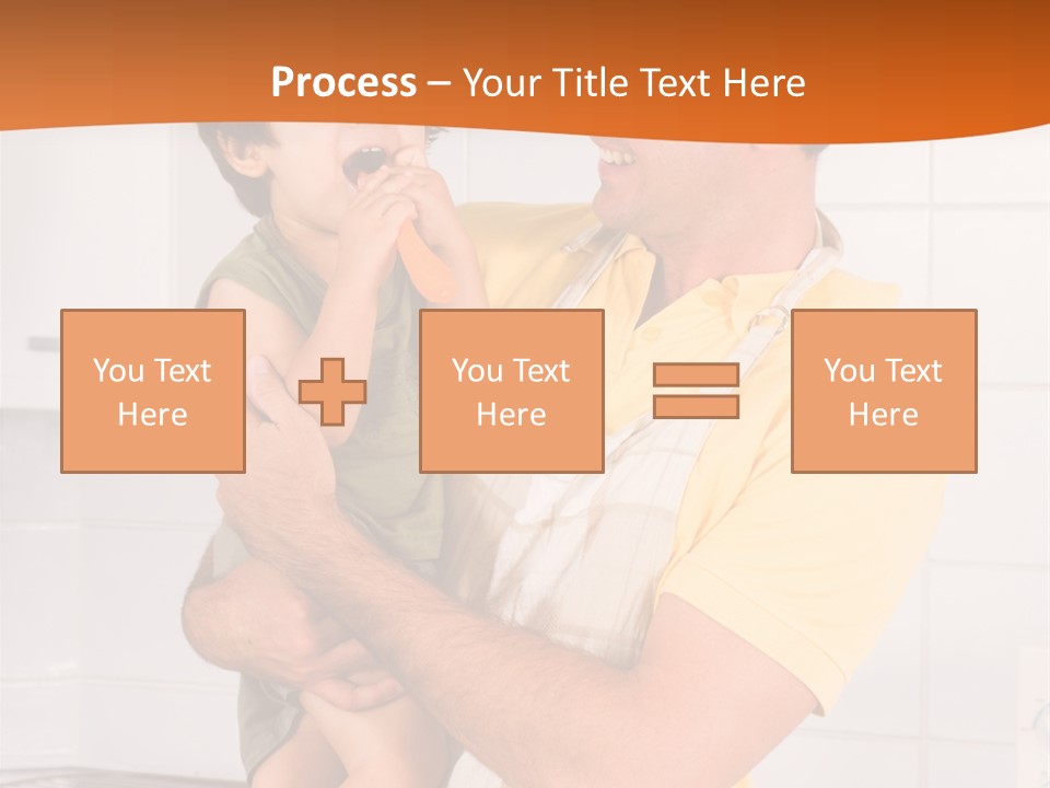 Kitchen Home Counter PowerPoint Template