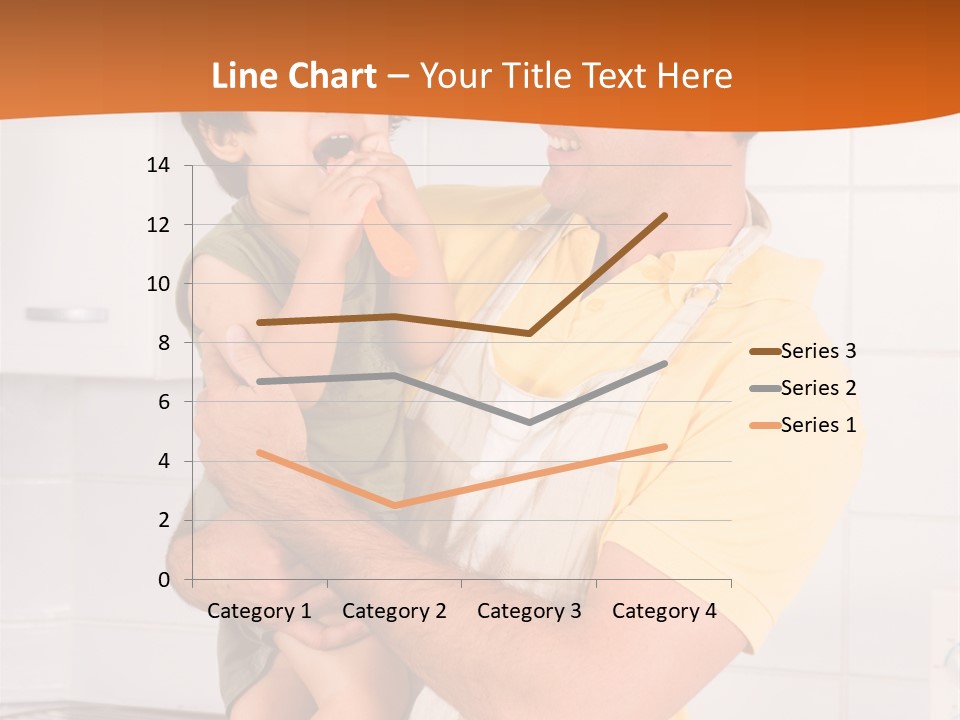 Kitchen Home Counter PowerPoint Template