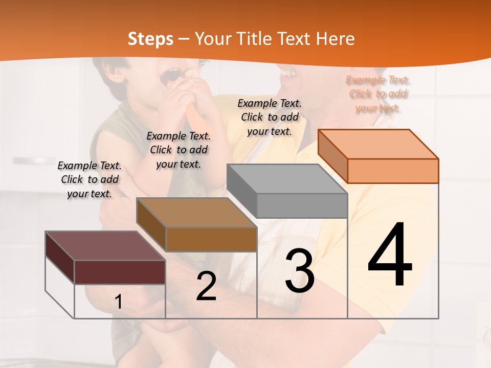 Kitchen Home Counter PowerPoint Template