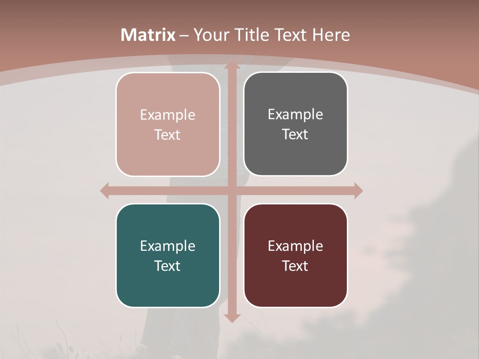 Child Nature Hand PowerPoint Template