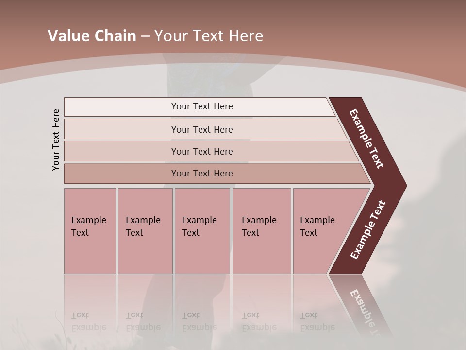 Child Nature Hand PowerPoint Template