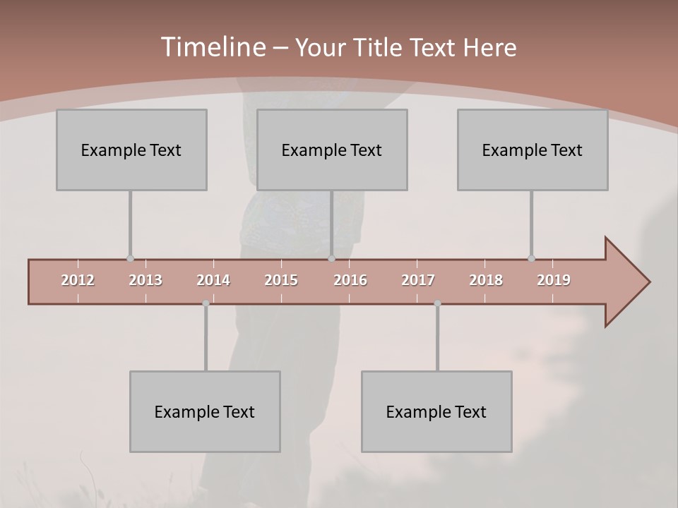 Child Nature Hand PowerPoint Template