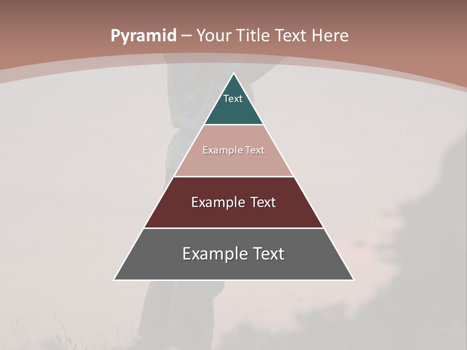 Child Nature Hand PowerPoint Template