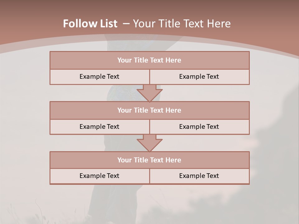 Child Nature Hand PowerPoint Template