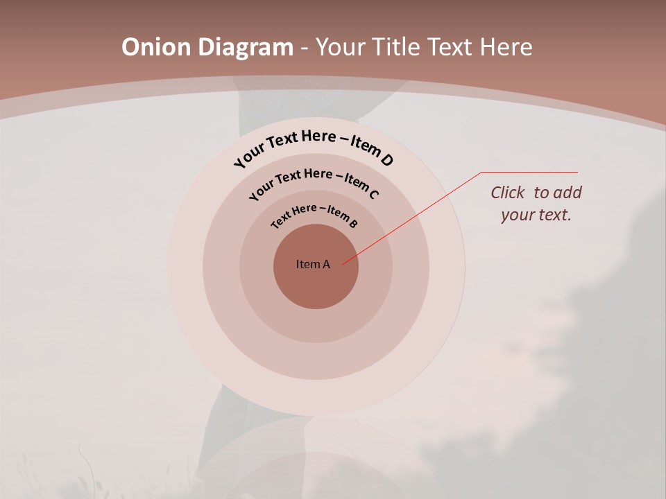 Child Nature Hand PowerPoint Template