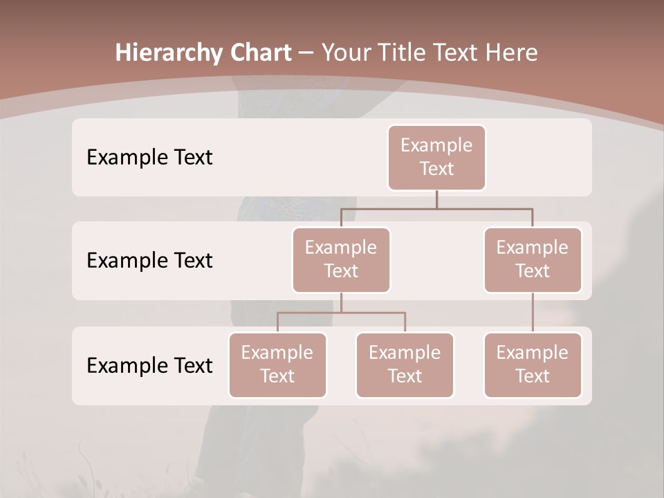 Child Nature Hand PowerPoint Template