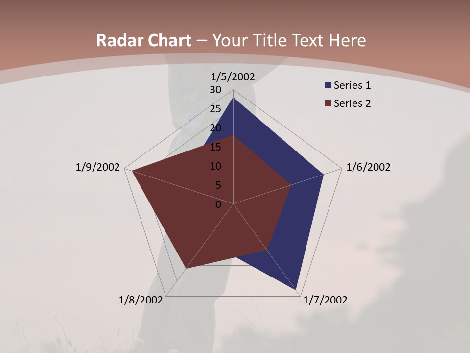Child Nature Hand PowerPoint Template