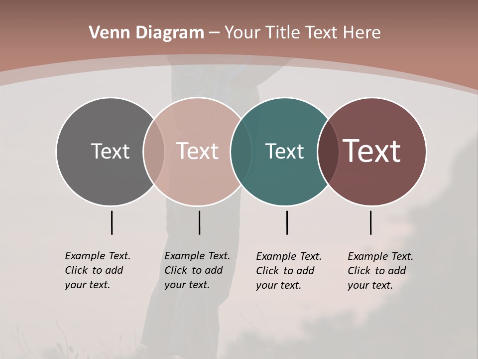 Child Nature Hand PowerPoint Template