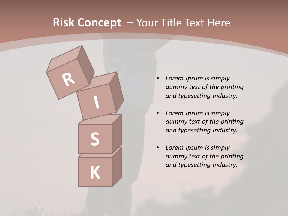 Child Nature Hand PowerPoint Template