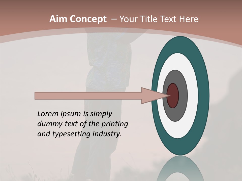 Child Nature Hand PowerPoint Template