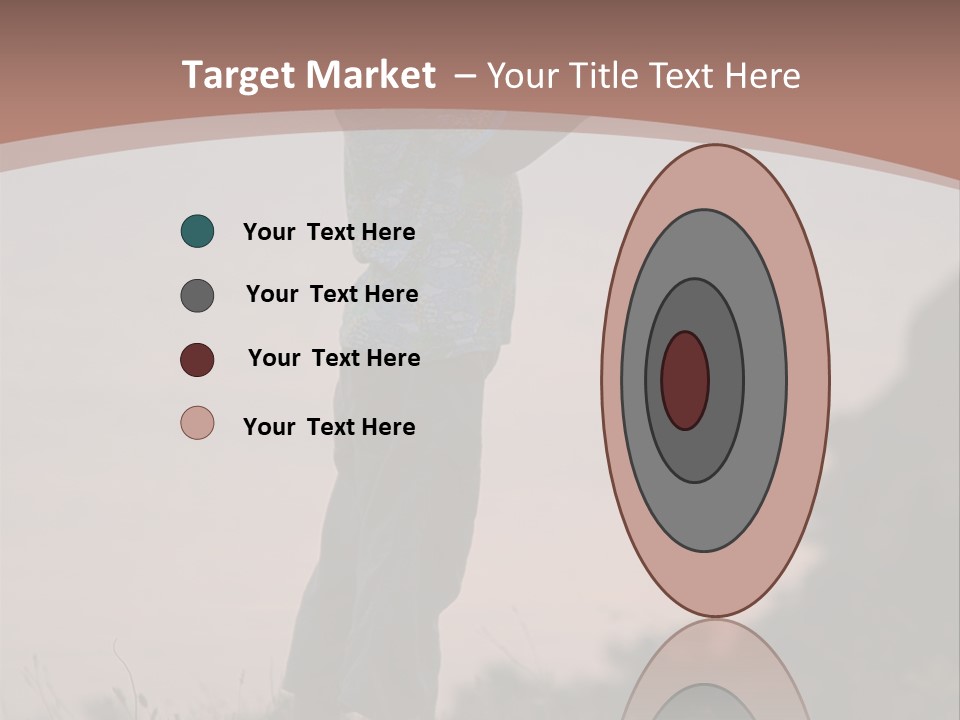 Child Nature Hand PowerPoint Template