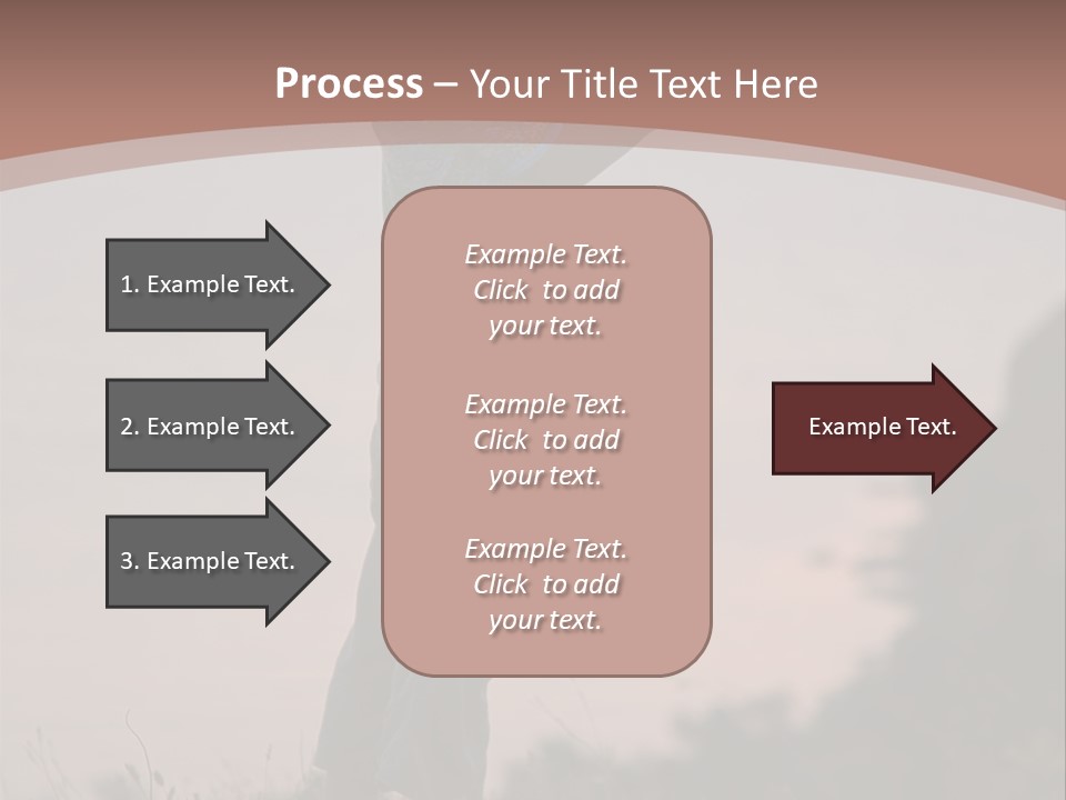 Child Nature Hand PowerPoint Template