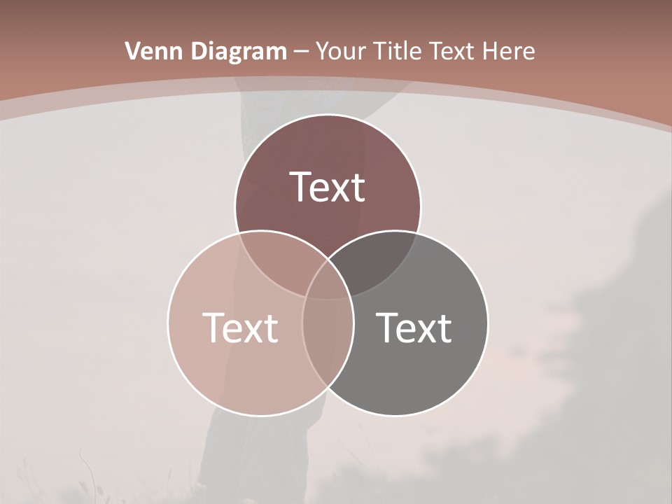 Child Nature Hand PowerPoint Template