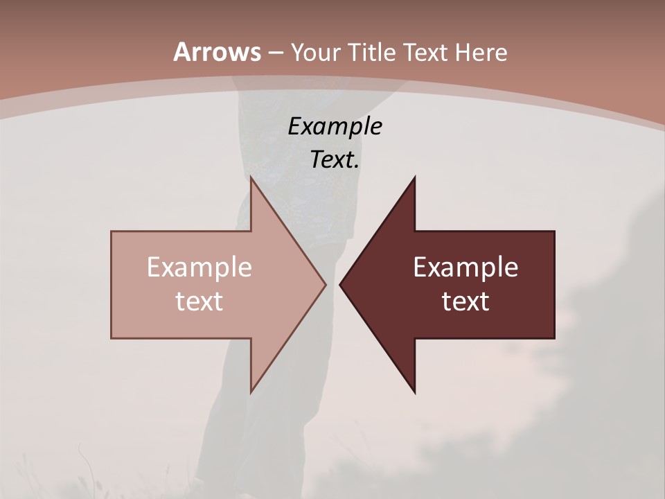 Child Nature Hand PowerPoint Template