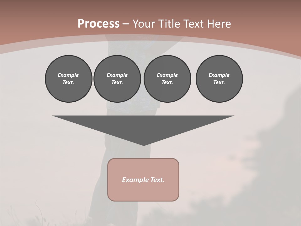 Child Nature Hand PowerPoint Template