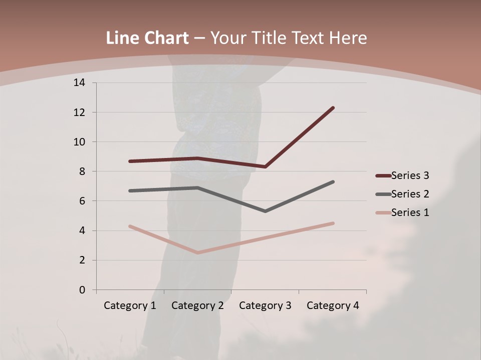 Child Nature Hand PowerPoint Template