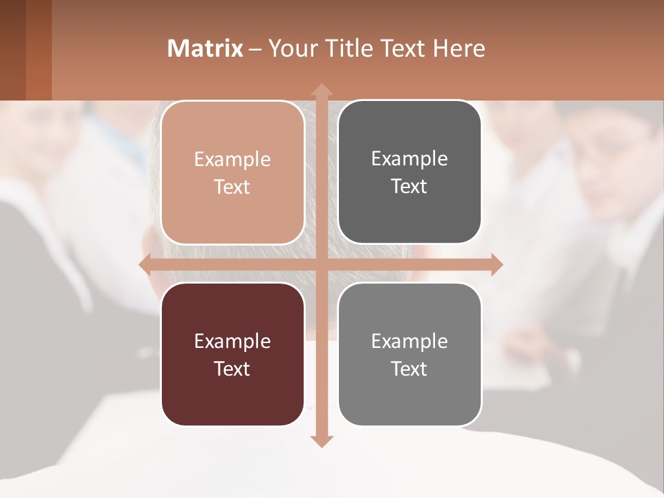 Greyhaired Sharing Speaker PowerPoint Template