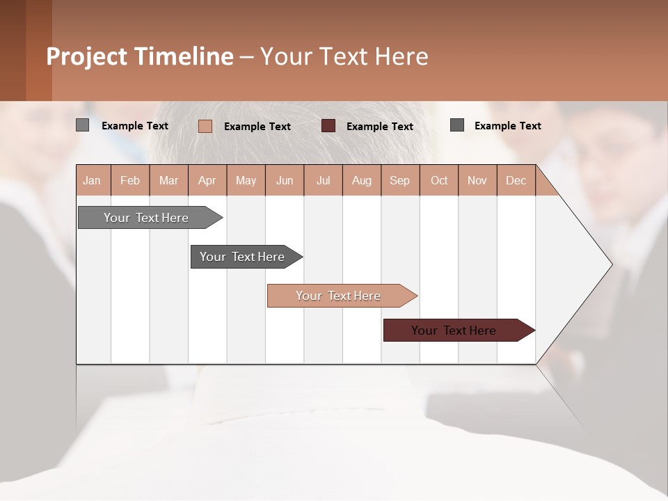 Greyhaired Sharing Speaker PowerPoint Template