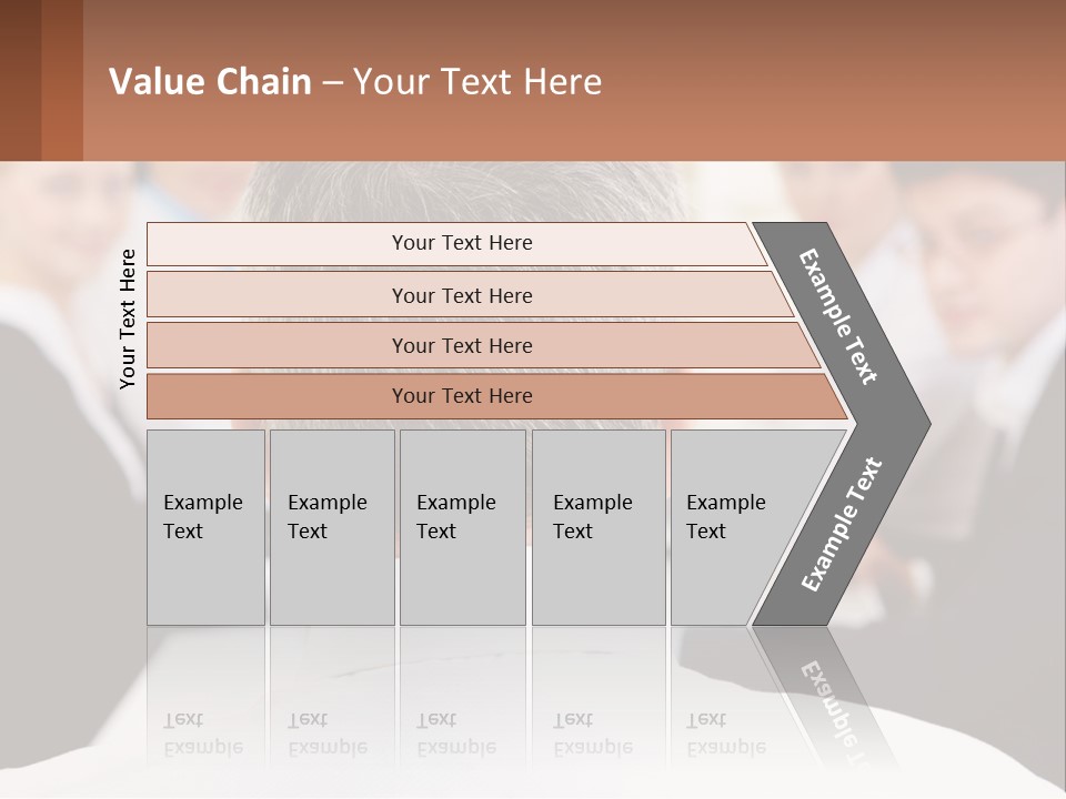 Greyhaired Sharing Speaker PowerPoint Template