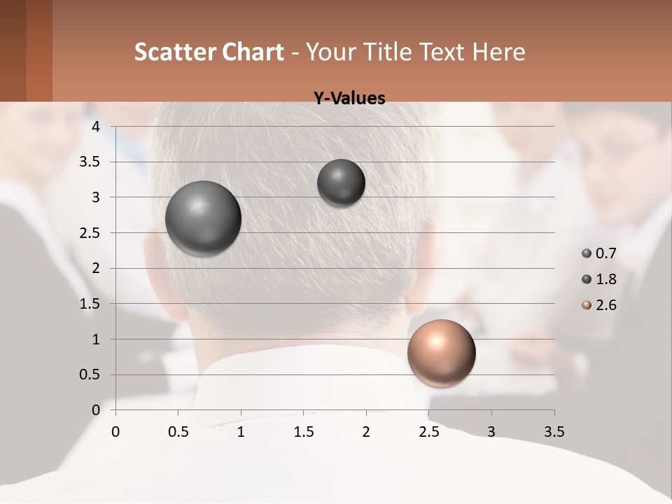 Greyhaired Sharing Speaker PowerPoint Template