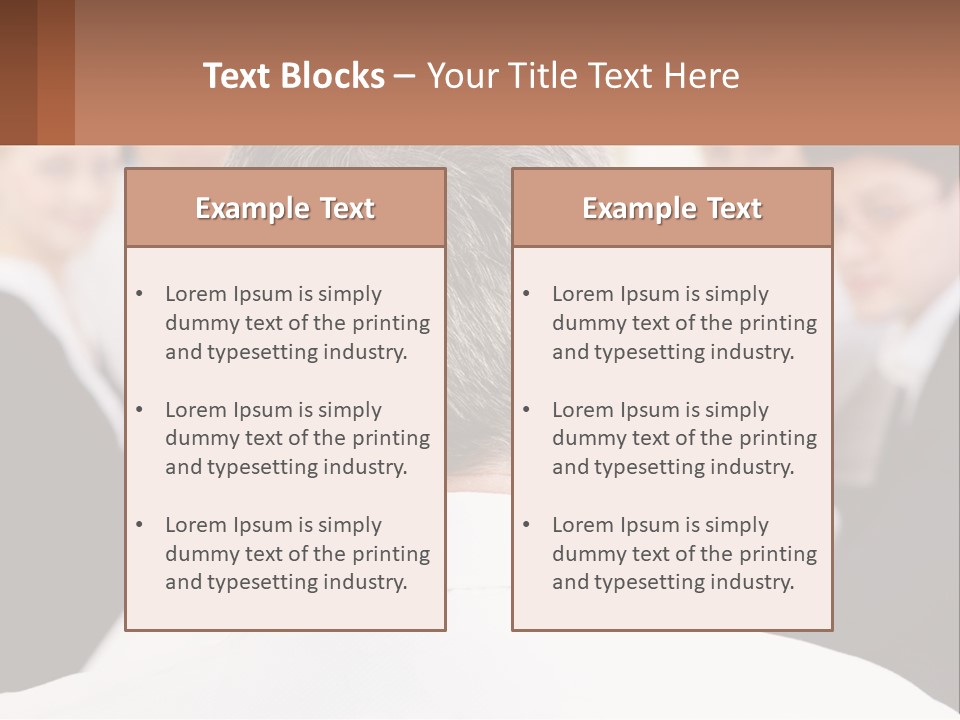 Greyhaired Sharing Speaker PowerPoint Template