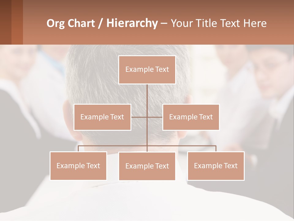 Greyhaired Sharing Speaker PowerPoint Template