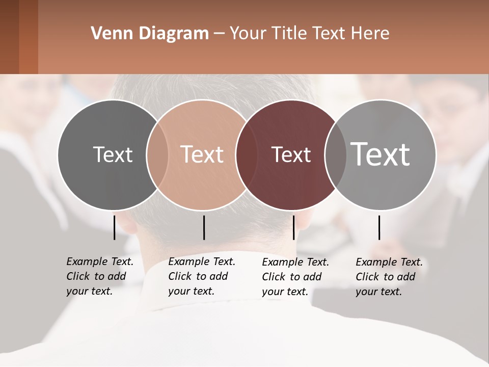 Greyhaired Sharing Speaker PowerPoint Template