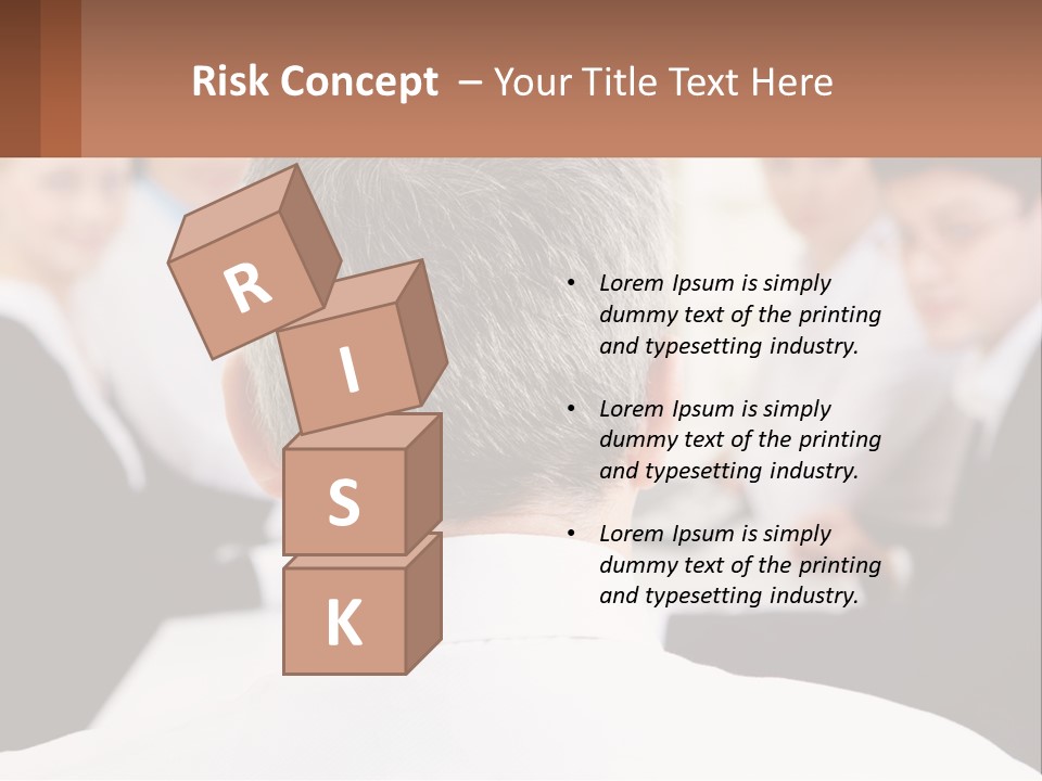 Greyhaired Sharing Speaker PowerPoint Template