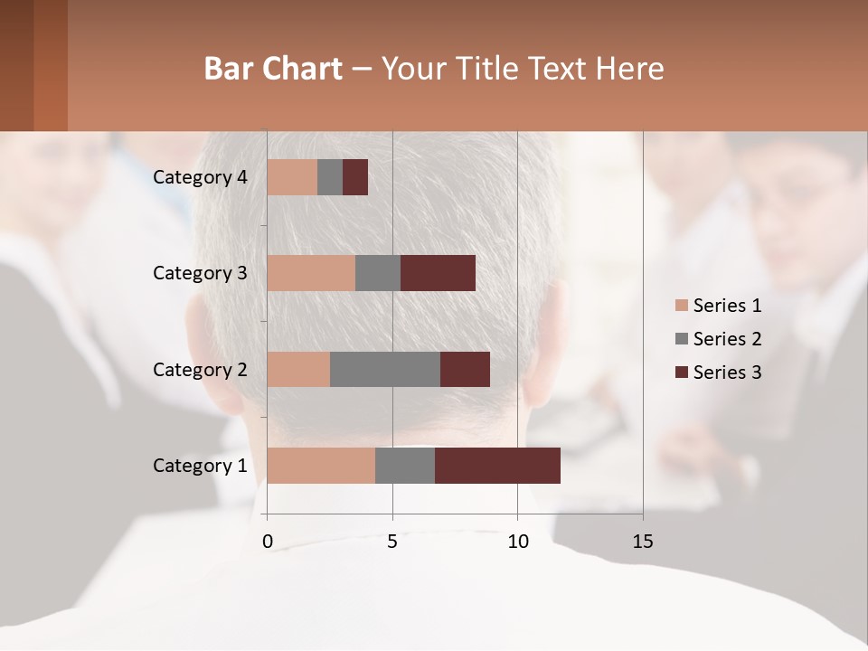 Greyhaired Sharing Speaker PowerPoint Template