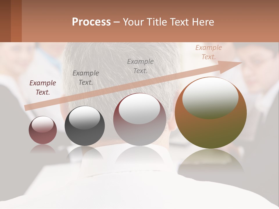 Greyhaired Sharing Speaker PowerPoint Template