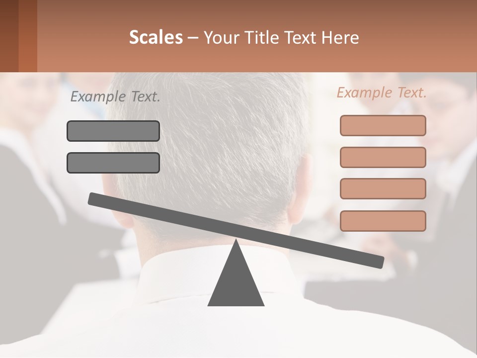 Greyhaired Sharing Speaker PowerPoint Template