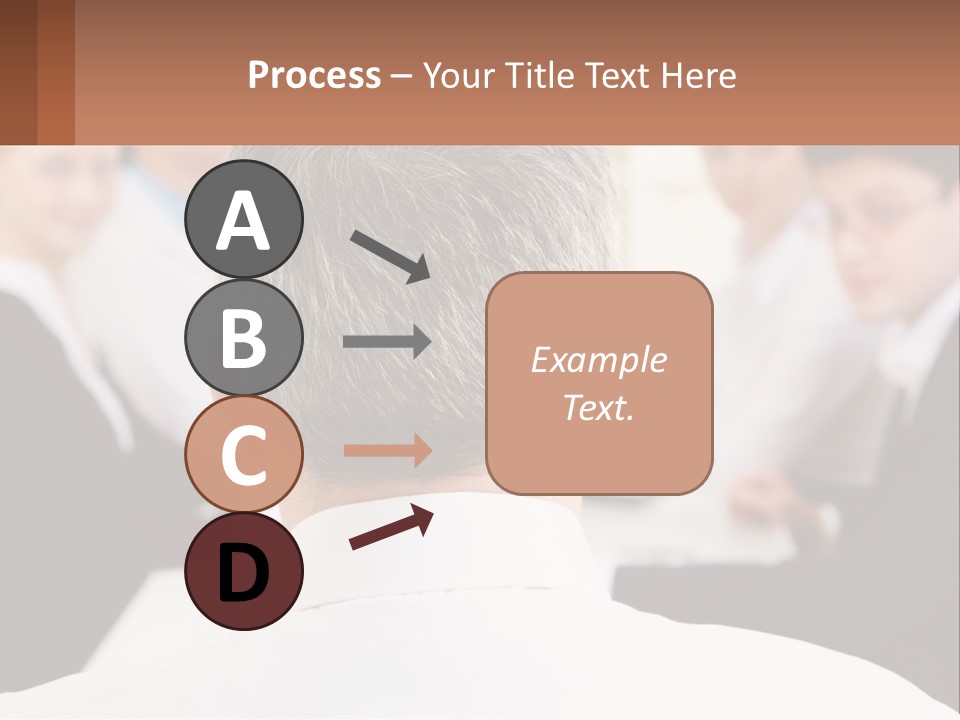 Greyhaired Sharing Speaker PowerPoint Template