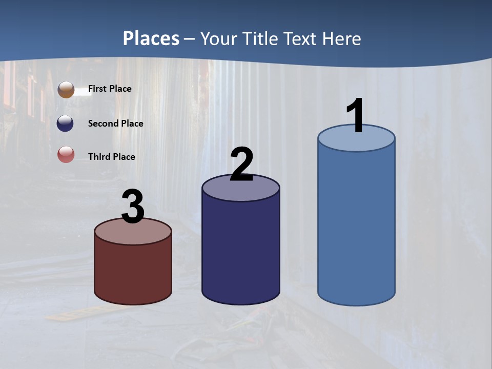 Dangerous Destroyed Roof PowerPoint Template