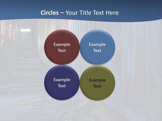 Dangerous Destroyed Roof PowerPoint Template