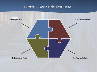 Dangerous Destroyed Roof PowerPoint Template