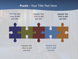 Dangerous Destroyed Roof PowerPoint Template