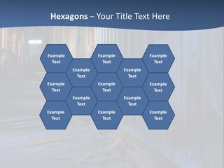 Dangerous Destroyed Roof PowerPoint Template