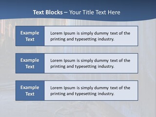 Dangerous Destroyed Roof PowerPoint Template