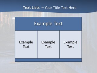Dangerous Destroyed Roof PowerPoint Template
