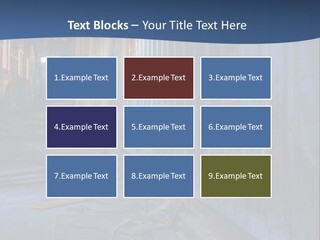 Dangerous Destroyed Roof PowerPoint Template