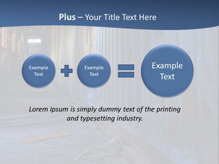 Dangerous Destroyed Roof PowerPoint Template