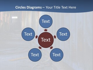 Dangerous Destroyed Roof PowerPoint Template