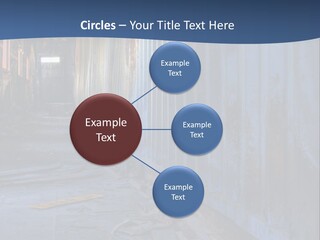 Dangerous Destroyed Roof PowerPoint Template