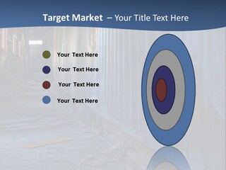 Dangerous Destroyed Roof PowerPoint Template