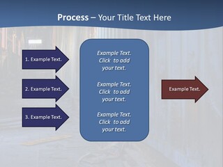 Dangerous Destroyed Roof PowerPoint Template